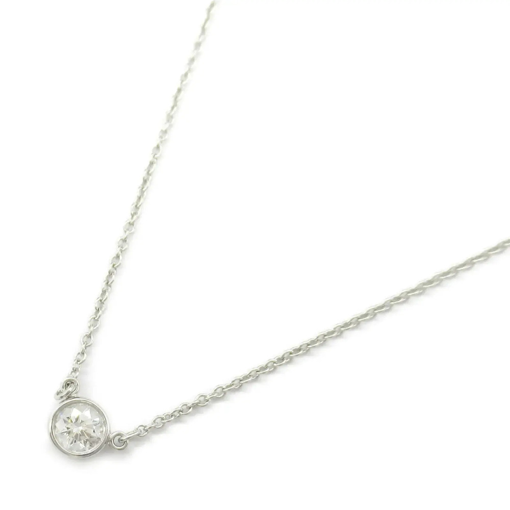 Tiffany Co Elsa Peretti Double Heart Pendant Necklace Sterling Silver